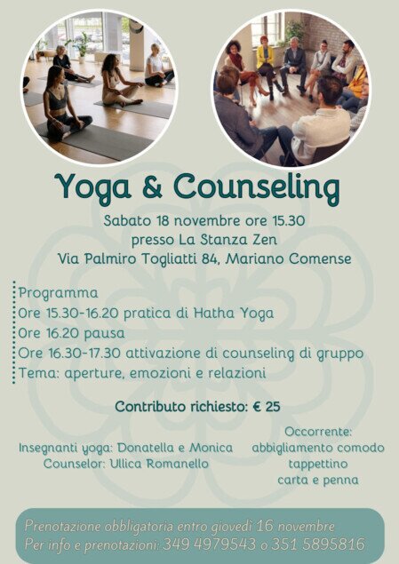 yoga e counseling